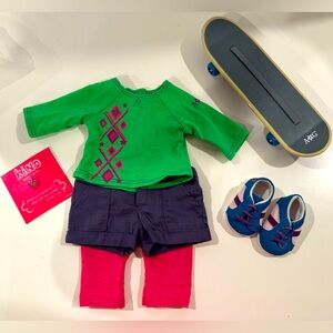 American Girl Complete Skateboard Set (Retired)